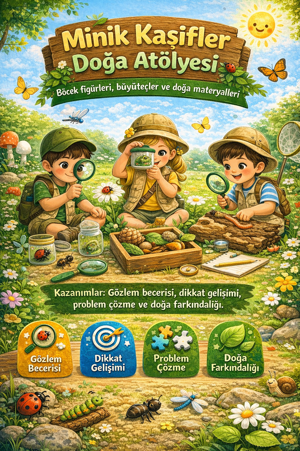 Minik Kaşifler Doğa Atölyesi (Mavi Atölye)