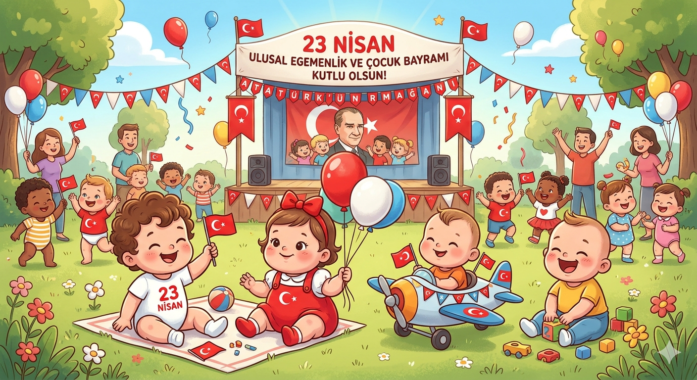 İlk 23 Nisan Bayramım Atölyesi ( Yeşil Atölye)